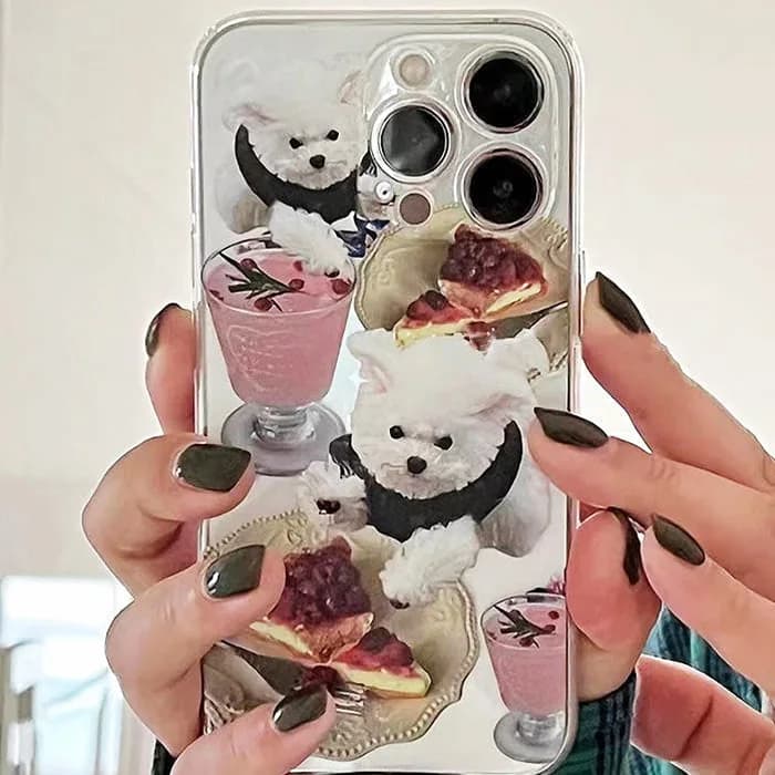 Lovely Puppy iPhone Case — view 2 Lovely Puppy iPhone Case — view 2