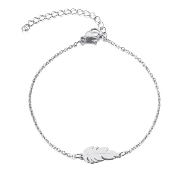 Delicate Feather Bracelet — view 2 Delicate Feather Bracelet — view 2