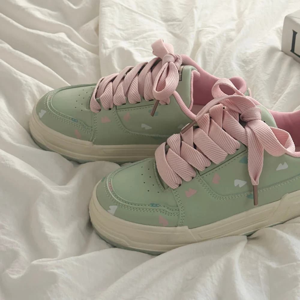 Soft Girl Aesthetic Sneakers — view 3 Soft Girl Aesthetic Sneakers — view 3