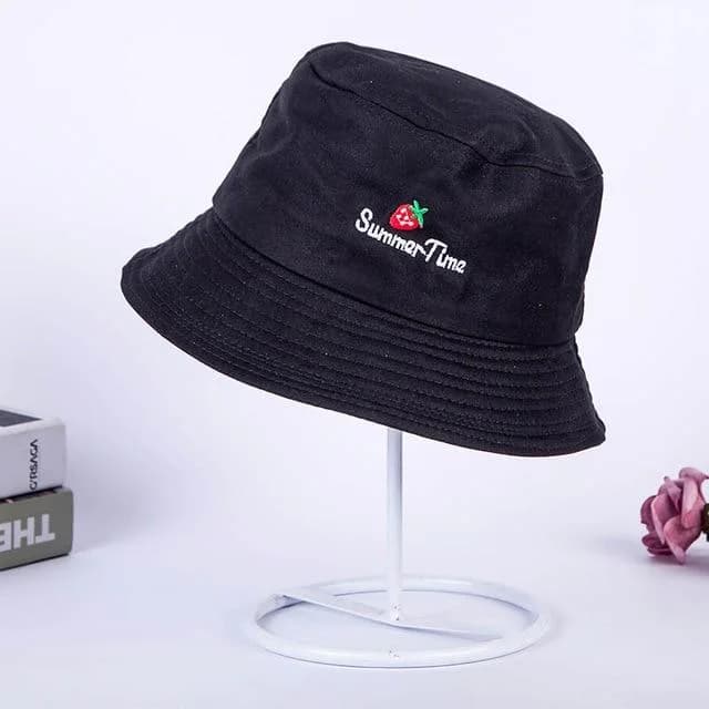 Strawberry Bucket Hat — view 2 Strawberry Bucket Hat — view 2