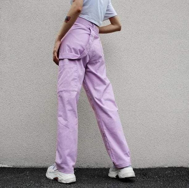 Aesthetic Lavender Pants — view 3 Aesthetic Lavender Pants — view 3