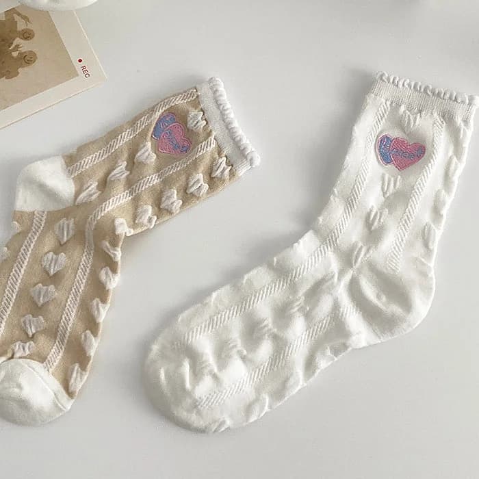 Soft Girl Ruffle Socks — view 2 Soft Girl Ruffle Socks — view 2