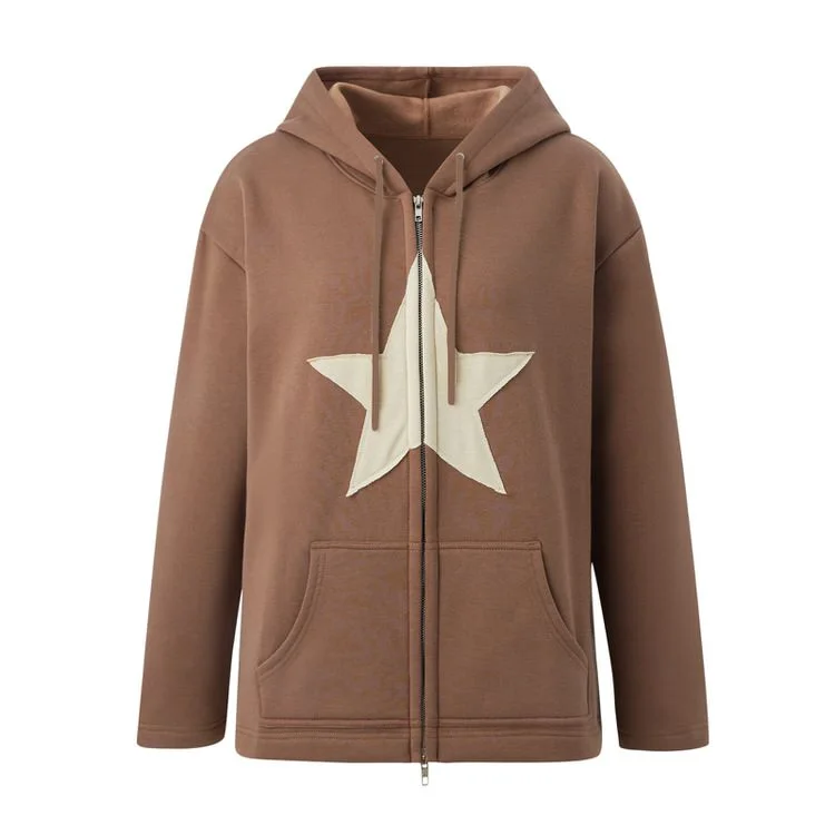 Skater Girl Star Hoodie — view 3 Skater Girl Star Hoodie — view 3