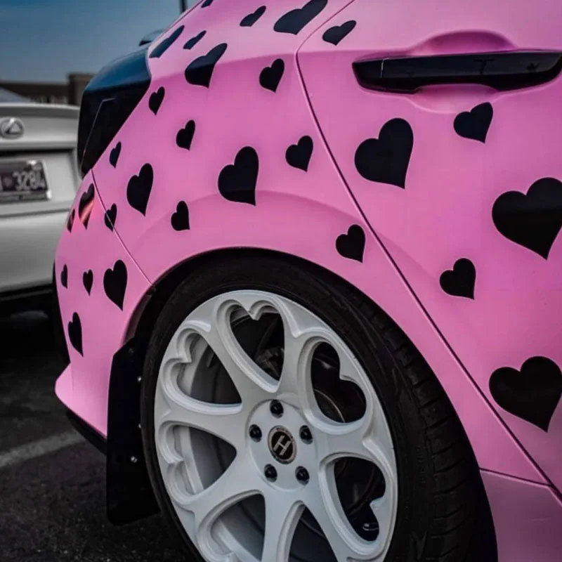 Heart Car Stickers — view 2 Heart Car Stickers — view 2