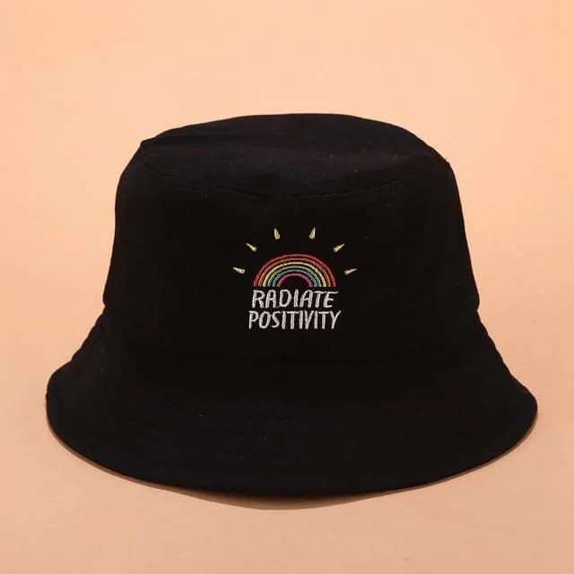 Radiate Positivity Bucket Hat — view 2 Radiate Positivity Bucket Hat — view 2