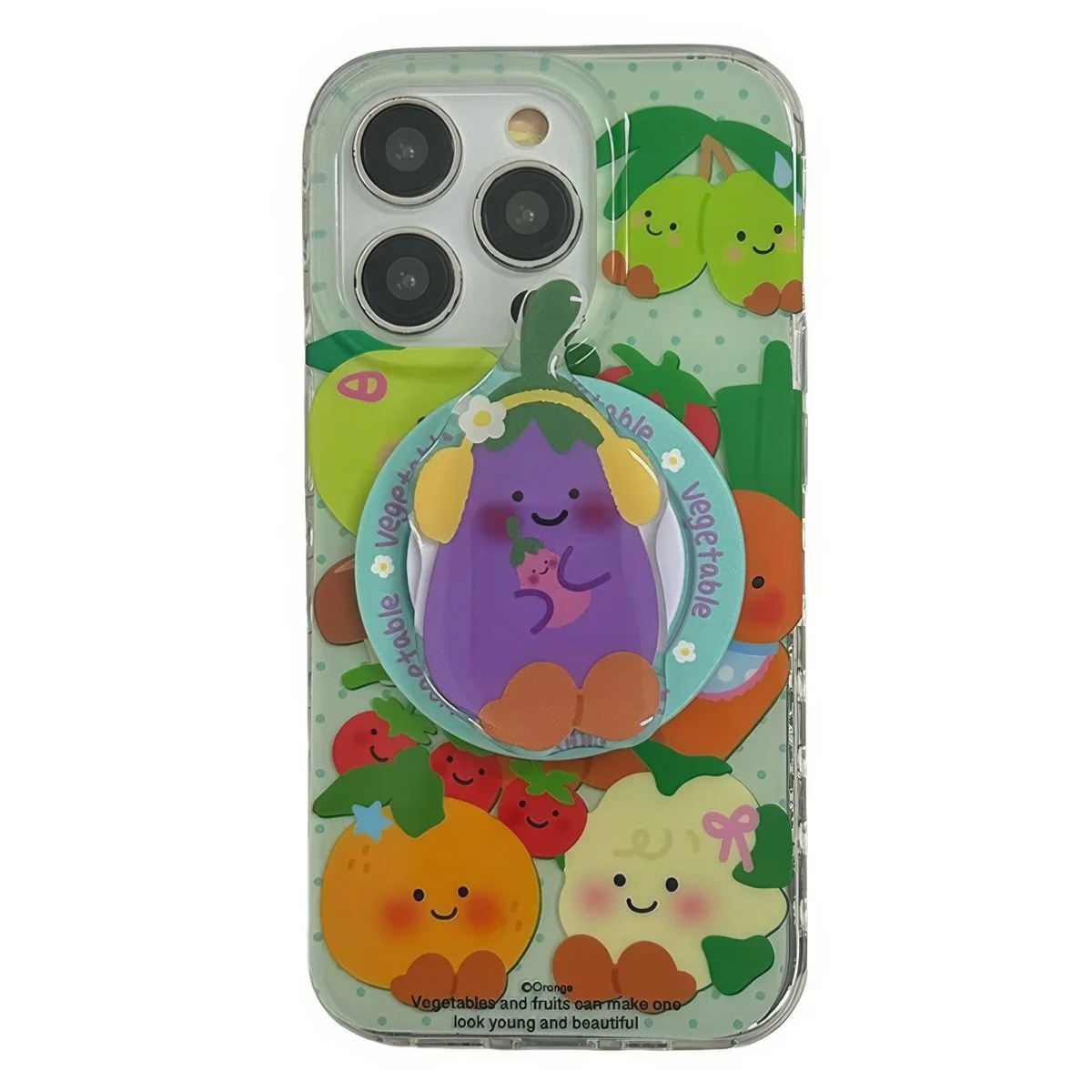 Vegetables and Fruits iPhone Case & Grip — view 1 Vegetables and Fruits iPhone Case & Grip — view 1