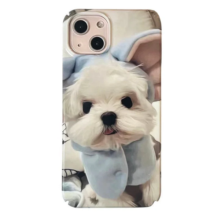 Puppy Aesthetic iPhone Case — view 1 Puppy Aesthetic iPhone Case — view 1