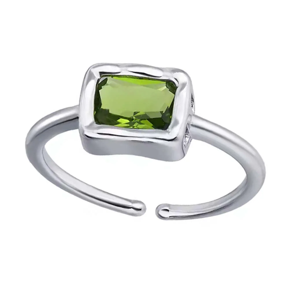 Minimalist Rectangular Ring — view 1 Minimalist Rectangular Ring — view 1