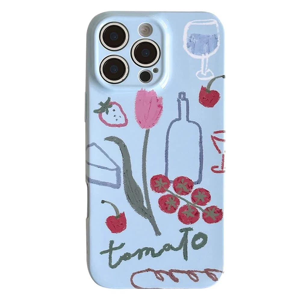 Still Life with Tomatoes iPhone Case — view 1 Still Life with Tomatoes iPhone Case — view 1