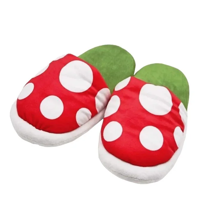 Mushroom Slippers — view 2 Mushroom Slippers — view 2