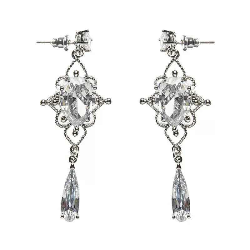 Fairy Crystal Drop Earrings — view 1 Fairy Crystal Drop Earrings — view 1