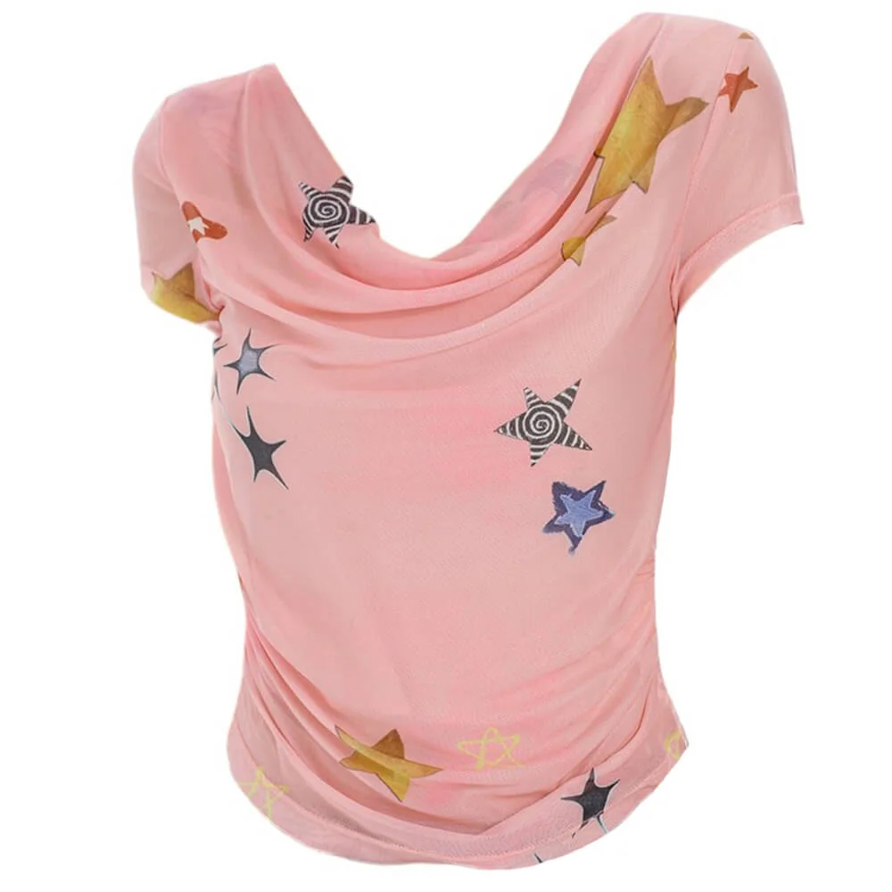 Star Child Swing Collar Top — view 2 Star Child Swing Collar Top — view 2