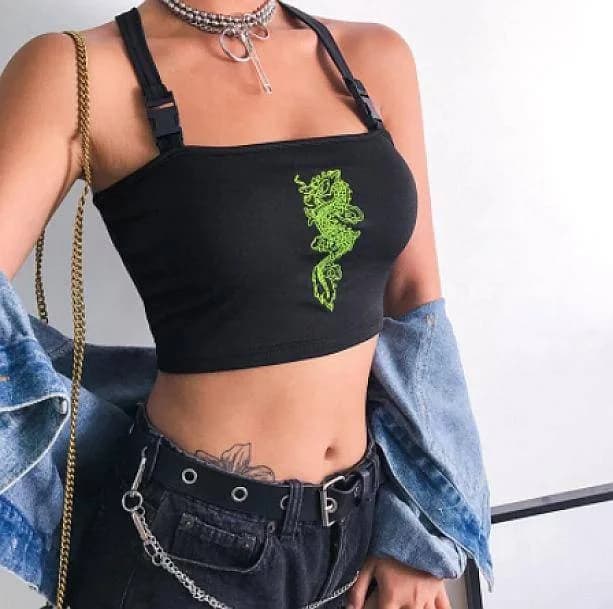 Neon Dragon Top — view 2 Neon Dragon Top — view 2