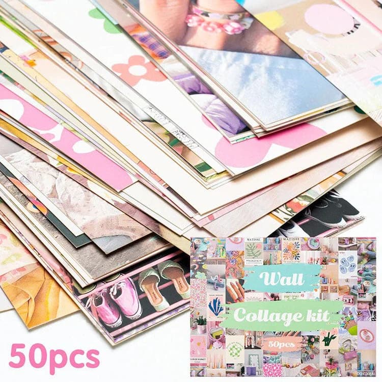Danish Pastel Wall Collage Kit — view 2 Danish Pastel Wall Collage Kit — view 2