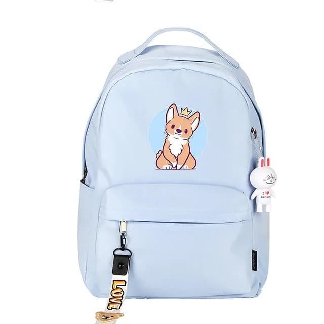 Corgi Prince Backpack — view 2 Corgi Prince Backpack — view 2