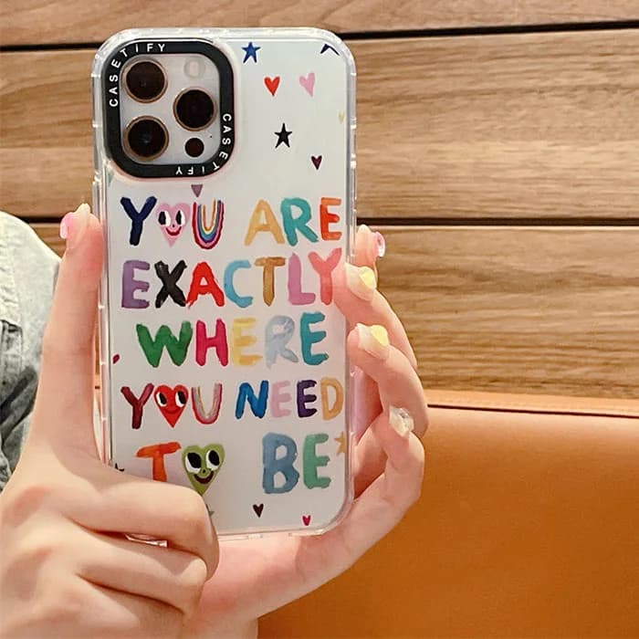You Need To Be iPhone Case — view 2 You Need To Be iPhone Case — view 2