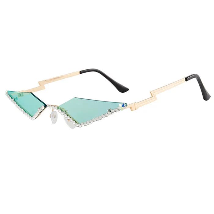 Rhinestone Lightning Sunglasses — view 2 Rhinestone Lightning Sunglasses — view 2