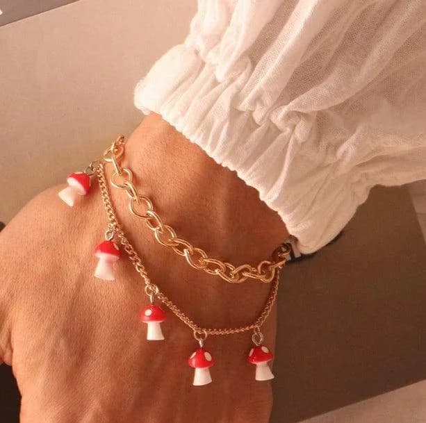 Mushroom Bracelet — view 1 Mushroom Bracelet — view 1