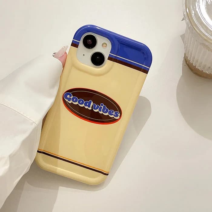 Good Vibes Aesthetic iPhone Case — view 2 Good Vibes Aesthetic iPhone Case — view 2