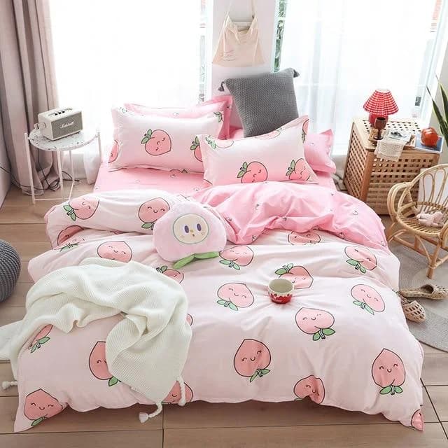 Wink Peach Bed Set — view 1 Wink Peach Bed Set — view 1