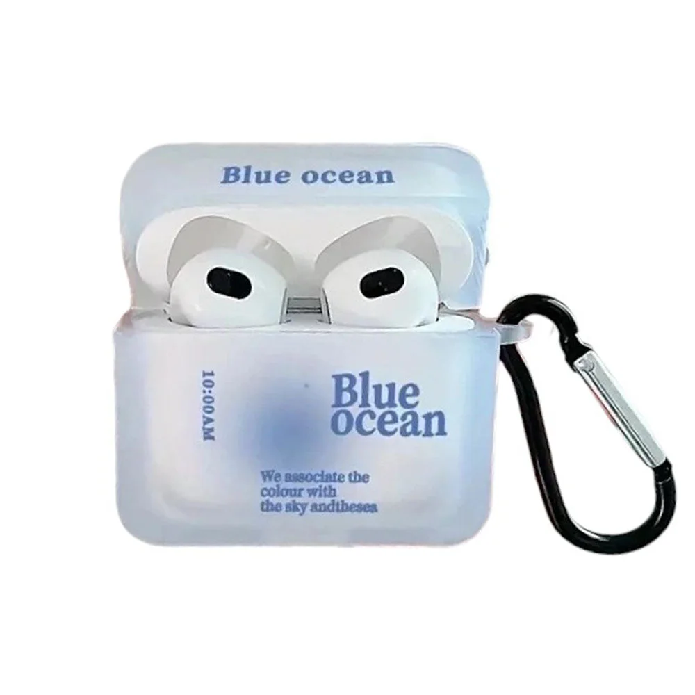 Blue Ocean AirPods Case — view 1 Blue Ocean AirPods Case — view 1