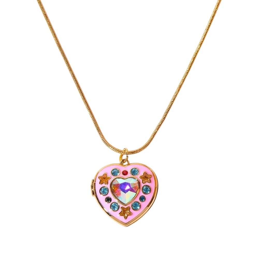Y2K Aesthetic Pendant Necklace — view 2 Y2K Aesthetic Pendant Necklace — view 2