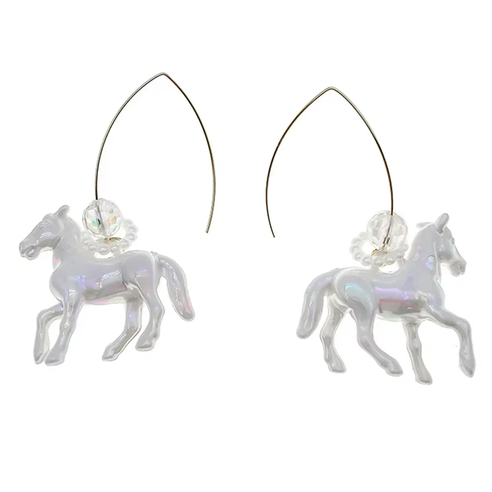 Pastel Horse Earrings — view 2 Pastel Horse Earrings — view 2