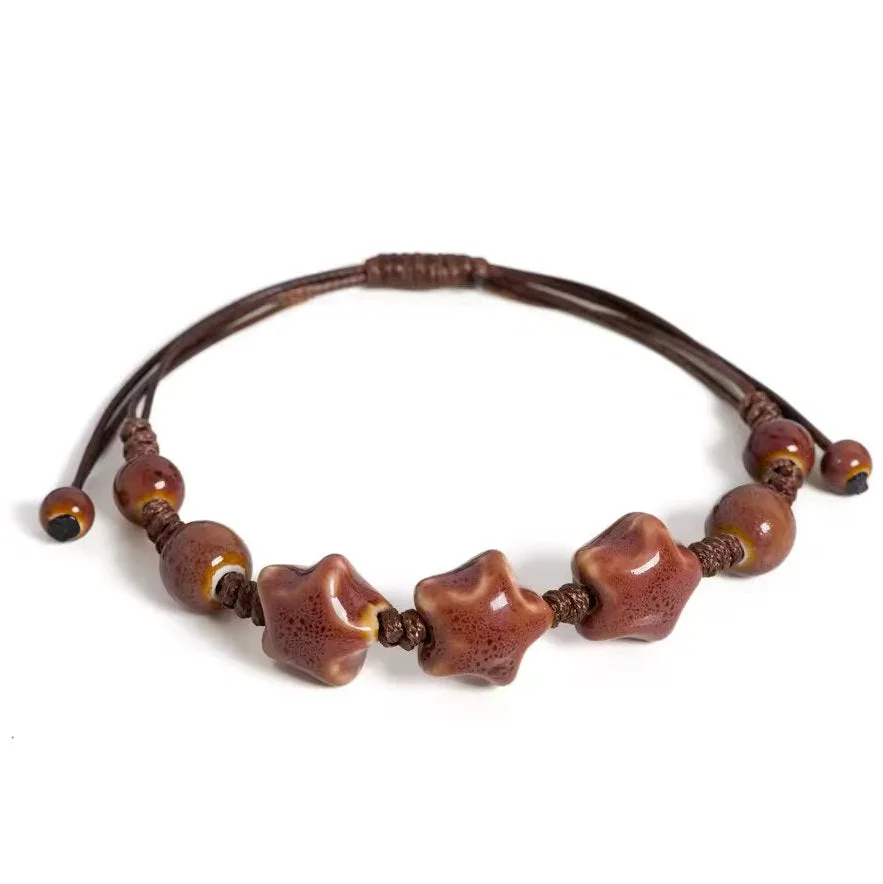 Fairy Grunge Star Bead Bracelet — view 2 Fairy Grunge Star Bead Bracelet — view 2
