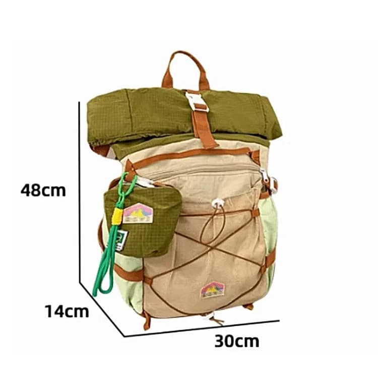 Japanese Style School Backpack — view 3 Japanese Style School Backpack — view 3