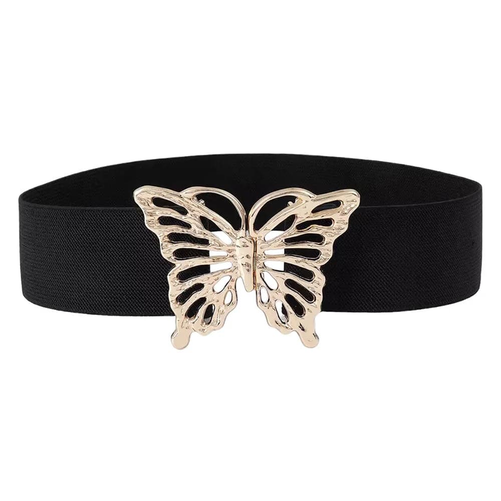 Butterfly Buckle Elastic Belt — view 1 Butterfly Buckle Elastic Belt — view 1