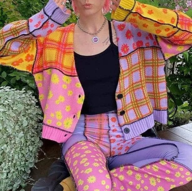 Indie Aesthetic Cardigan — view 2 Indie Aesthetic Cardigan — view 2