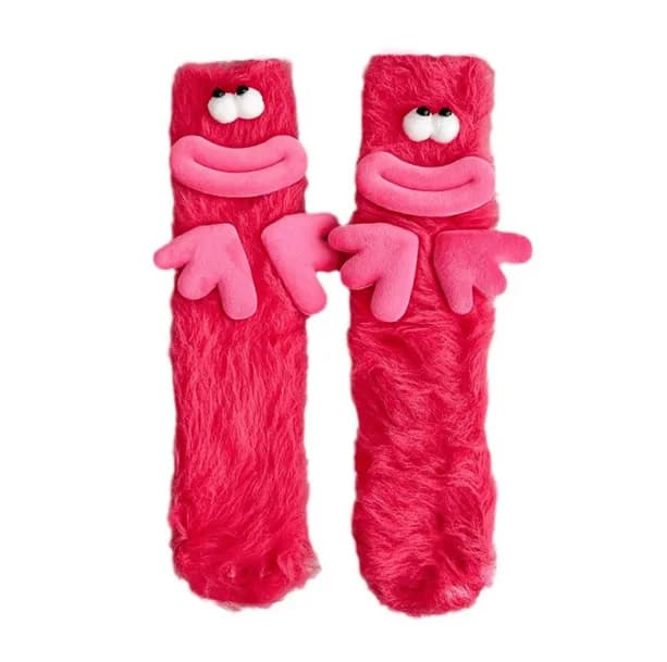 Fluffy Monster Socks — view 1 Fluffy Monster Socks — view 1