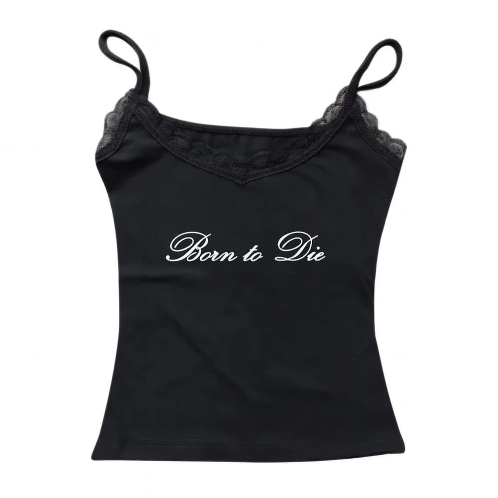 Born to Die Lace Cami Top — view 1 Born to Die Lace Cami Top — view 1