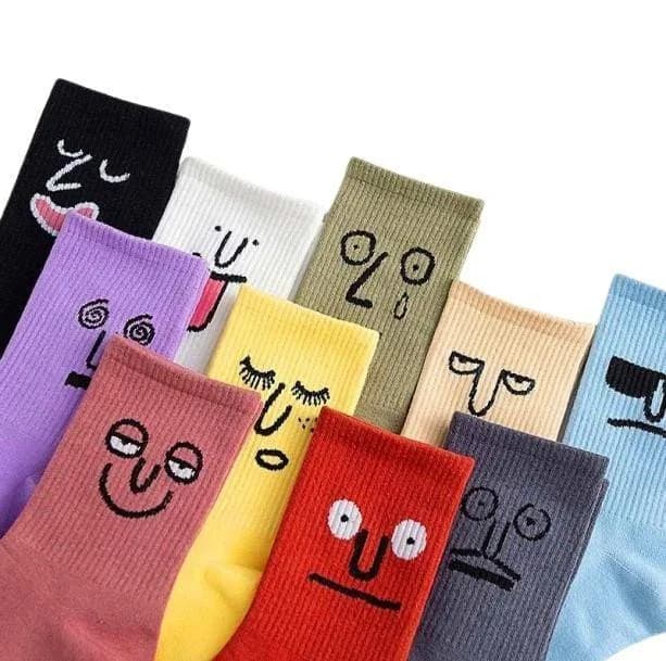 Happy Sad Socks — view 1 Happy Sad Socks — view 1