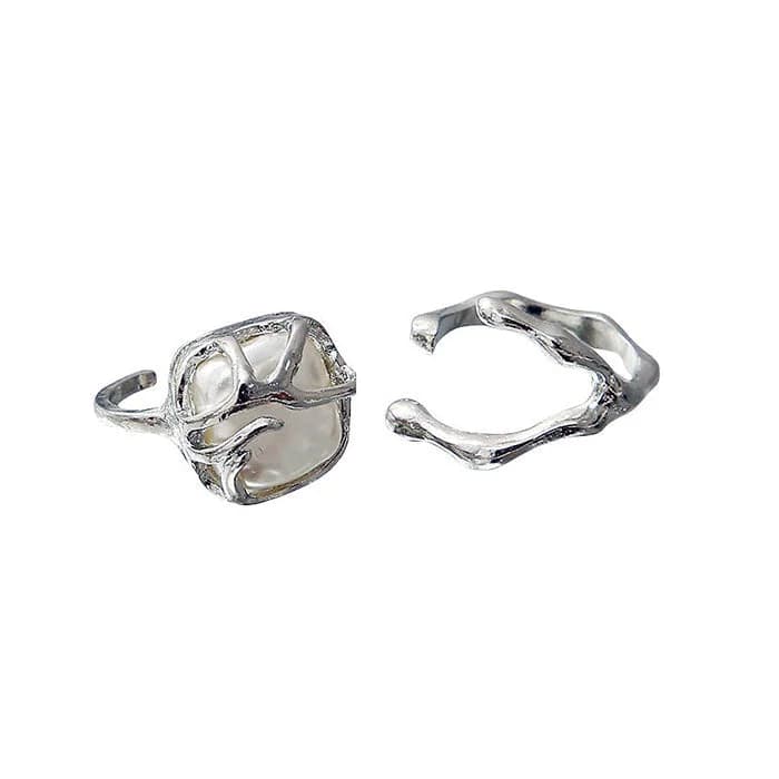 Minimalist Aesthetic Ring Set — view 1 Minimalist Aesthetic Ring Set — view 1