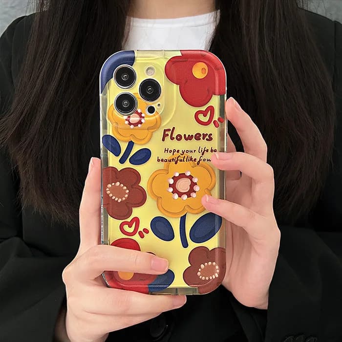 Flowers iPhone Case — view 2 Flowers iPhone Case — view 2
