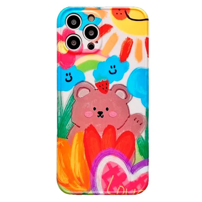Happiness iPhone Case — view 1 Happiness iPhone Case — view 1