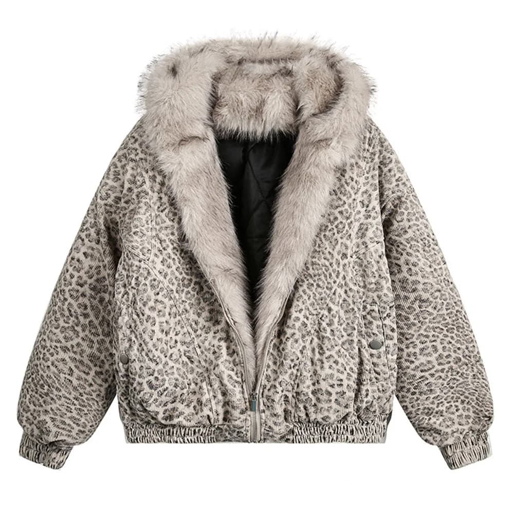 Animal Instincts Leopard Print Jacket — view 1 Animal Instincts Leopard Print Jacket — view 1