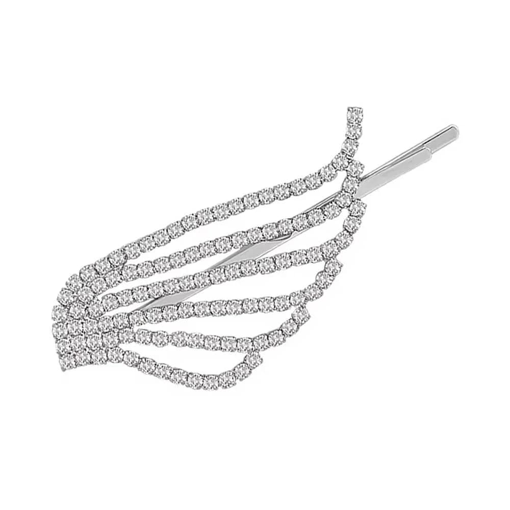 Angel Wings Rhinestone Hair Pins — view 3 Angel Wings Rhinestone Hair Pins — view 3