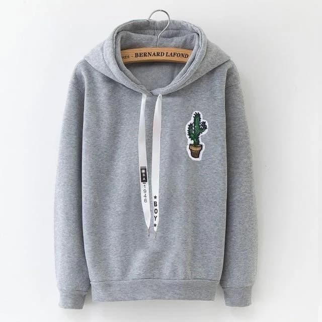 Harajuku Cactus Hoodie — view 3 Harajuku Cactus Hoodie — view 3