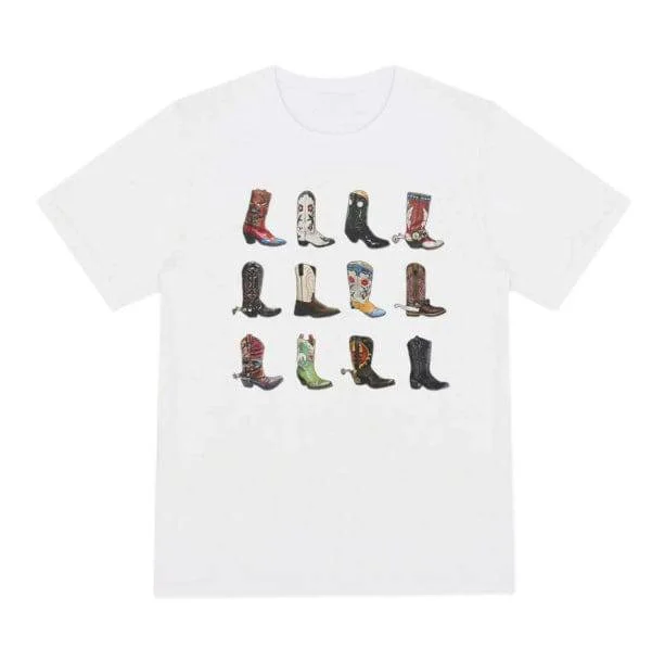 Cowboy Boots T-Shirt — view 2 Cowboy Boots T-Shirt — view 2