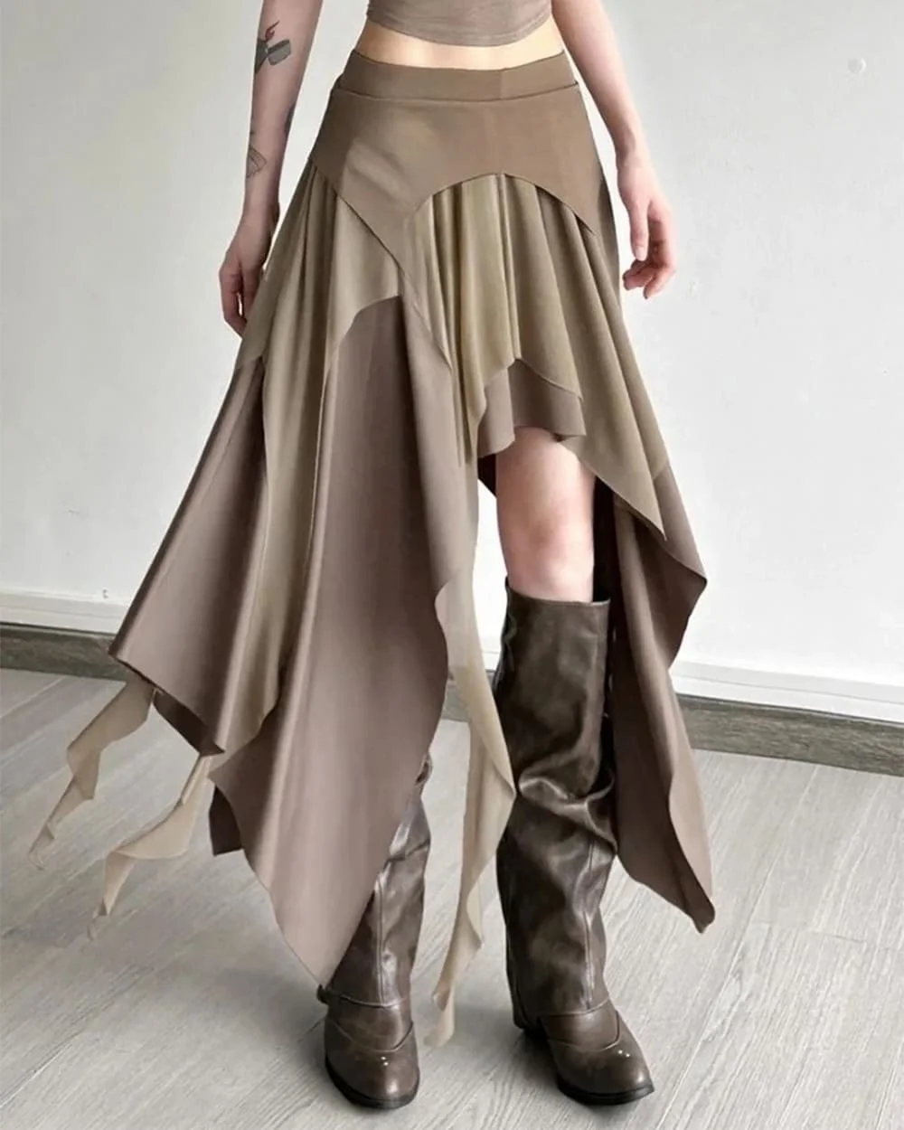 She Walks Through Forgotten Layered Skirt — view 2 She Walks Through Forgotten Layered Skirt — view 2