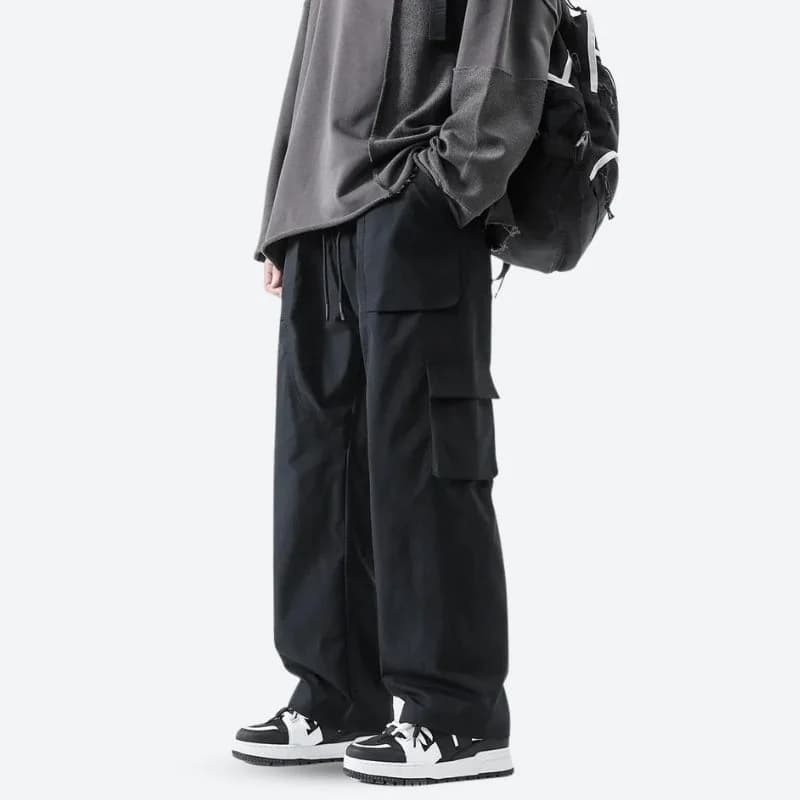 Y2K Straight Cargo Pants — view 1 Y2K Straight Cargo Pants — view 1