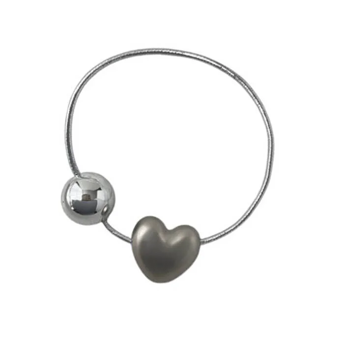 Teenage Drama Silver Hair Ties — view 2 Teenage Drama Silver Hair Ties — view 2