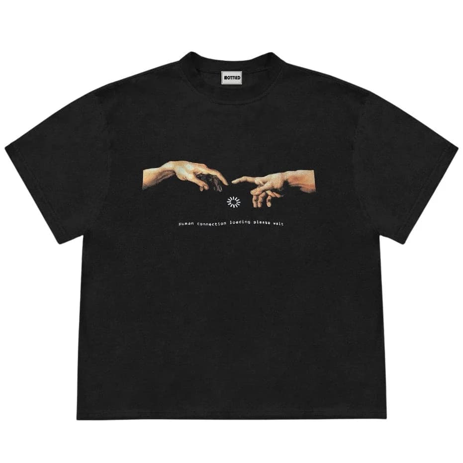 Human Connection Loading Graphic Tee — view 2 Human Connection Loading Graphic Tee — view 2