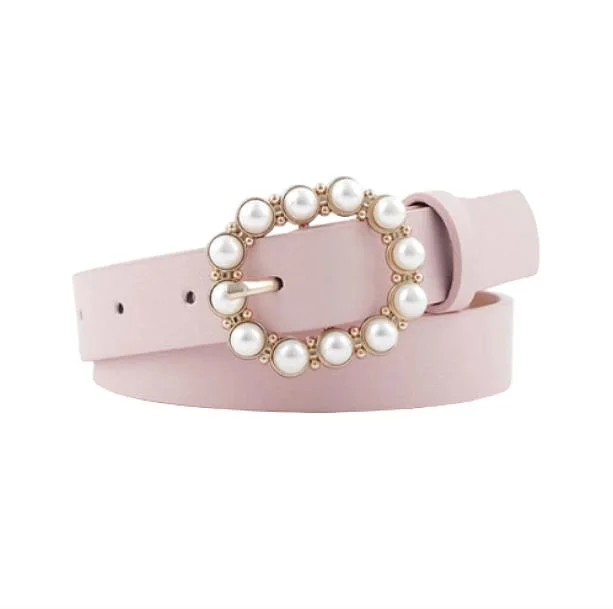 Pearl Buckle Belt — view 1 Pearl Buckle Belt — view 1