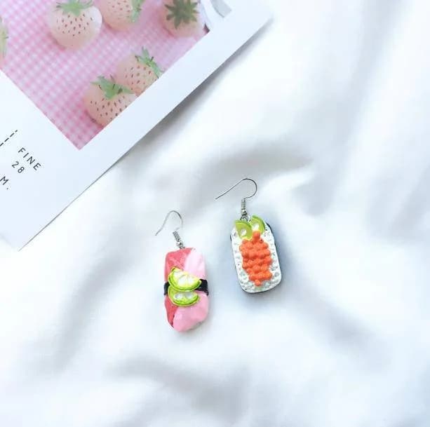 Sushi Earrings — view 2 Sushi Earrings — view 2