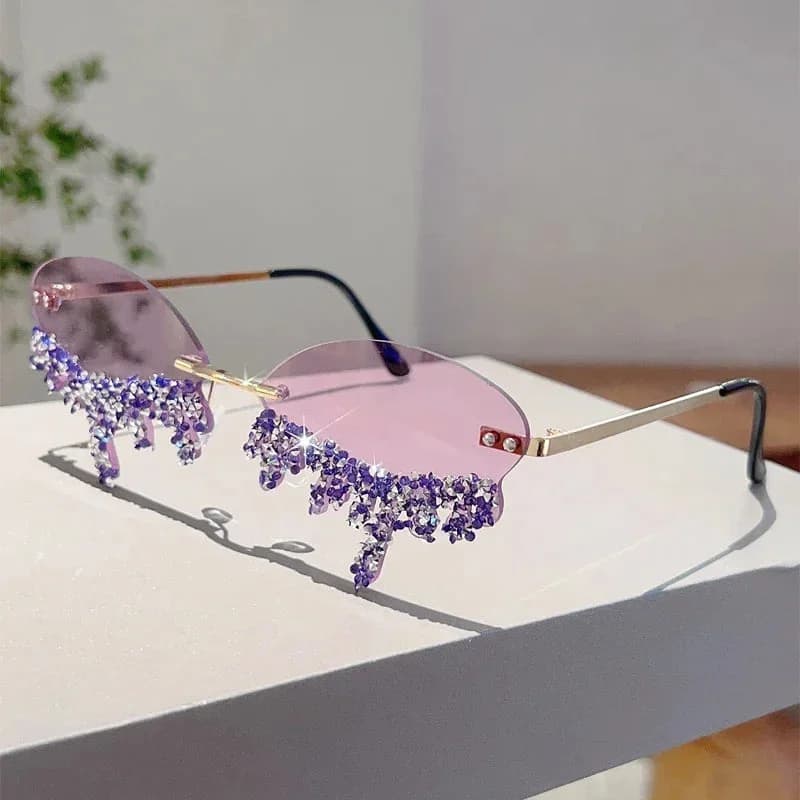 Rhinestone Sunglasses — view 2 Rhinestone Sunglasses — view 2