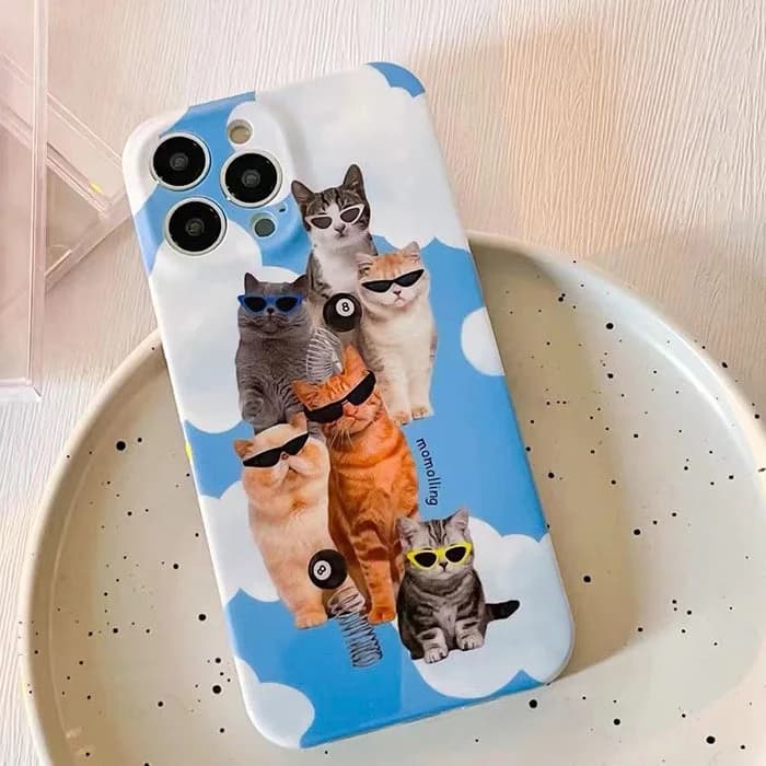 Cool Cats iPhone Case — view 2 Cool Cats iPhone Case — view 2