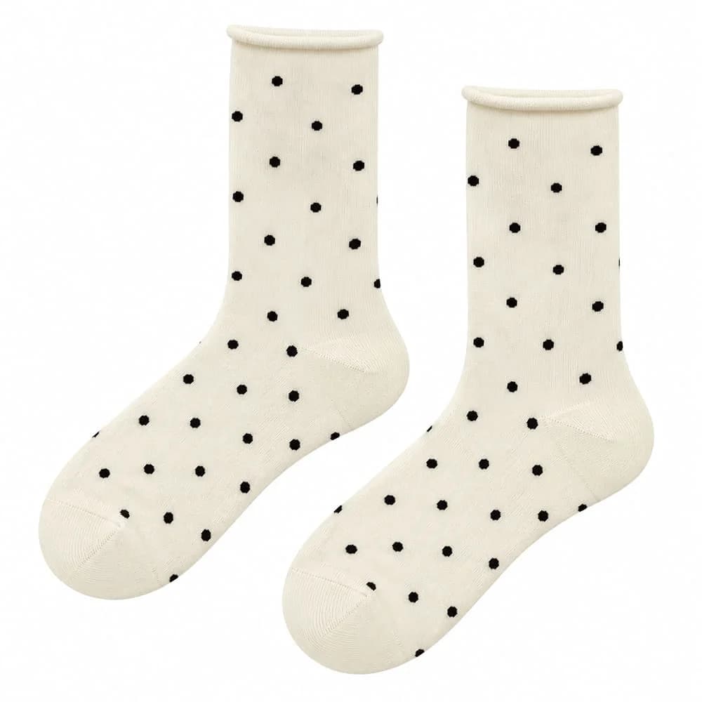 Sweet Polka Dot Pattern Socks — view 1 Sweet Polka Dot Pattern Socks — view 1
